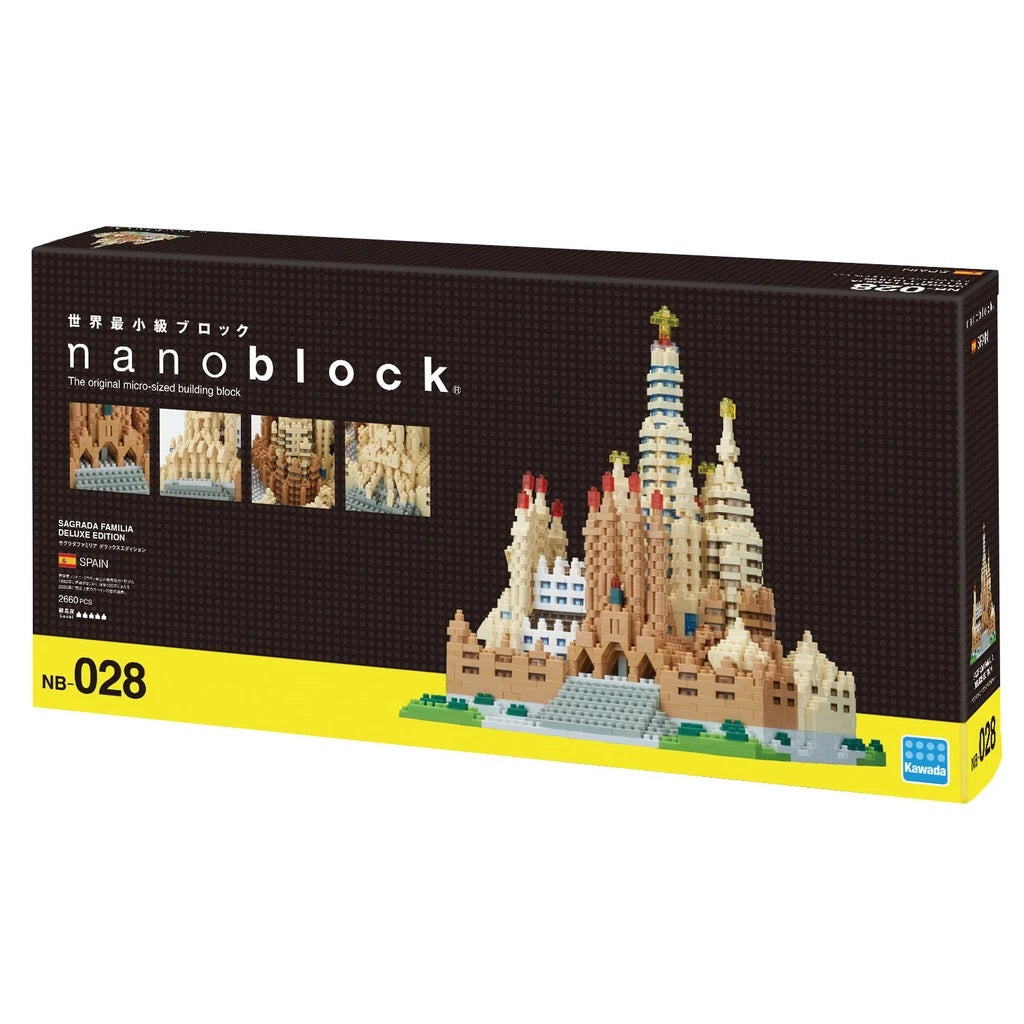 Nanoblock – Cathédrale De Cologne – NBH_140 – 2 Pièces – Maquette 3D – Dès 12 Ans