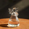 Mini Glass Angel Shape Flower Vase