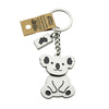 Metal Koala Moving Heads Keyring