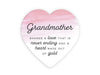 Heart shape Ceramic Inspirational Coasters