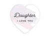 Heart shape Ceramic Inspirational Coasters