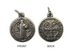 MEDAL ST BENEDICT SILVER ALUMINIUM