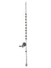 ROSARY BRACELET – SILVER WITH SMALL CRUCIFIX AND MIRACULOUS MARY MEDAL