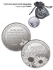 POCKET TOKEN/ OPEN COIN - VARIOUS STYLE 35MM ZINC ALLOY