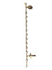 ROSARY BRACELET – ROSARY BRACELET - IMMITATION MOP WITH GOLD SMALL CRUCIFIX AND MIRACULOUS MARY MEDAL