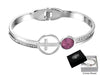 BRACELET - AMETHYST AND CROSS