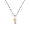 Stainless steel enamel cross necklace