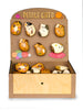 Fridge Magnet Wood Pebble Happy Wooden Cats