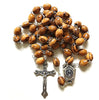 Catholic Rosary - OLIVE WOOD JORDAN RIVER WATER