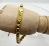 Bracelet: Cross Gold (Walk By Faith Collection)