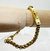Bracelet: Cross Gold (Walk By Faith Collection)