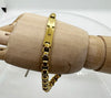 Bracelet: Cross Gold (Walk By Faith Collection)