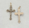 Silver Tone Metal Crucifix Pendant