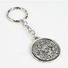 St Christopher Metal round Key ring