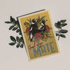 Magpies Illustrated Postcard | Australia |