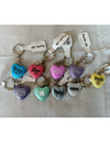 WORRY FREE MARBLE INSPIRATIONAL KEY RINGS