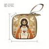 Metal Zipper Pouch for Rosary, Mixed Colors and Designs
