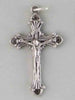 Silver Tone Metal Crucifix Pendant