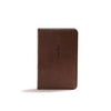 KJV Compact Bible, Value Edition, Brown Leathertouch Imitation Leather