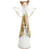 Large Metal Angel with Stars