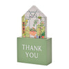 Mini greenhouse plaque - Thank You