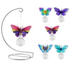 BUTTERFLY & CRYSTAL ON STAND