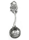 Metal Teaspoon Sunflower Smile