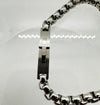 Bracelet: Cross Polished Steel (Walk By Faith Collection)