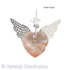 Tiny Angel Heart Suncatcher