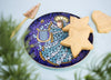 CHRISTMAS ANGEL CAKE PLATE