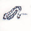 Catholic Rosary - MULTICOLOUR GLASS STONE BEADS 6MM