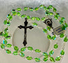 Catholic Rosary – CRYSTAL GREEN