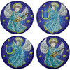 Glass Coasters - ANGELS- MOSAIC STYLE