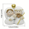 CHILDRENS NATIVITY SET 5 x 5.2cm