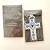 Cotton Letter Press Hanging Cross made in Australia