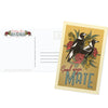 Magpies Illustrated Postcard | Australia |