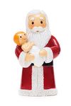 Santa Holding Baby Jesus Statue (Little Drops)