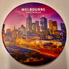 Melbourne round Ceramic Coasters