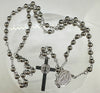 Catholic Rosary - St Benedict/Virgin Mary Stainless Steal
