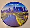 Melbourne round Ceramic Coasters
