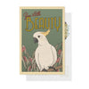 Cockatoo Illustrated Postcard | Australia |