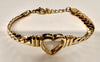 Gold-Plated Stainless-Steel with heart shape Bracelet