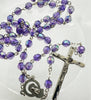 Catholic Rosary - CRYSTAL AMETHYST