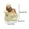 CHILDRENS NATIVITY SET 6 x 5cm