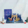 BIG POP-UP LASER CUT NATIVITY GREETING CARD