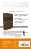 KJV Deluxe Gift Bible Gray (Red Letter Edition)