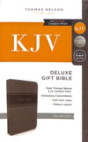 KJV Deluxe Gift Bible Gray (Red Letter Edition)