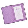 KJV Pocket Bible Purple (Red Letter Edition)