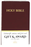 Nrsvue Gift & Award Bible With Apocrypha Burgundy