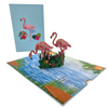Color Pop Cards Flamingos